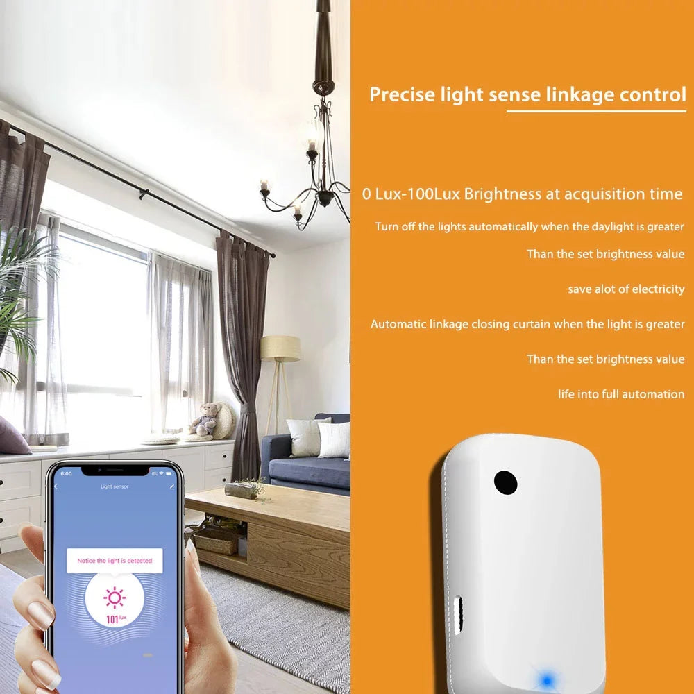 Linkage Illumination Compatible Home with Device Control Andoer with Work Brightness Sensor Sensor Sensor