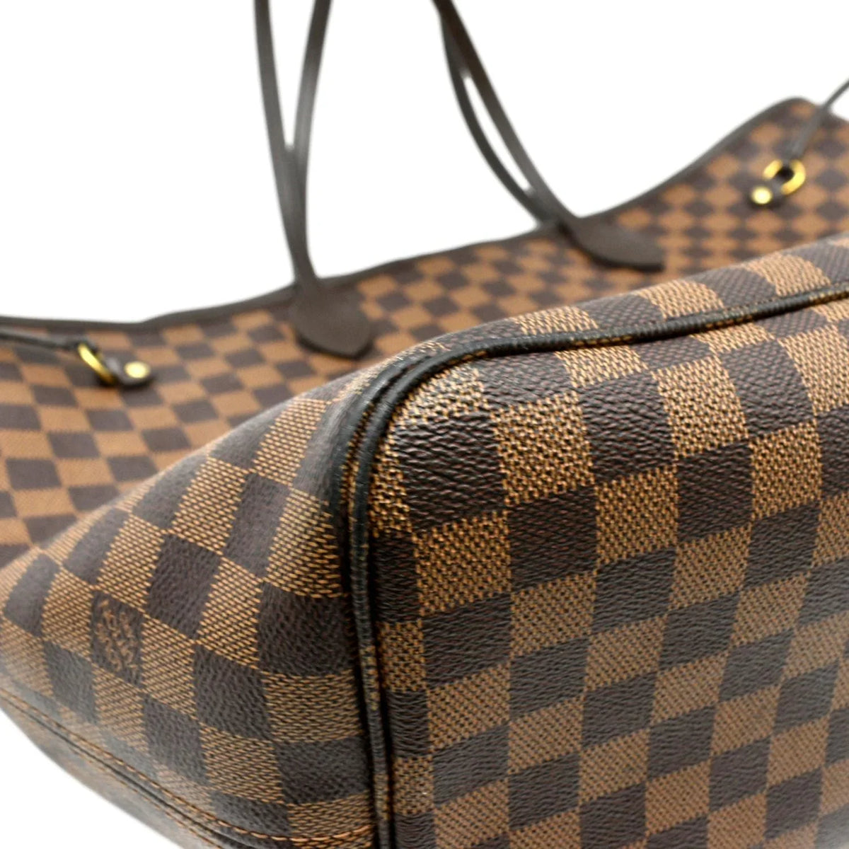 MM Shoulder Canvas Bag LOUIS Monogram Brown Pre-owned VUITTON Pallas