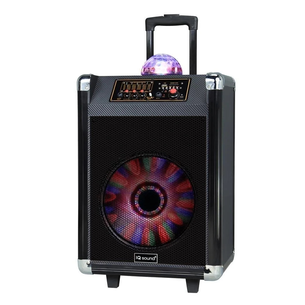 Disco Bluetooth Ball Light 12" with Speaker Portable (IQ-3612DJBT)