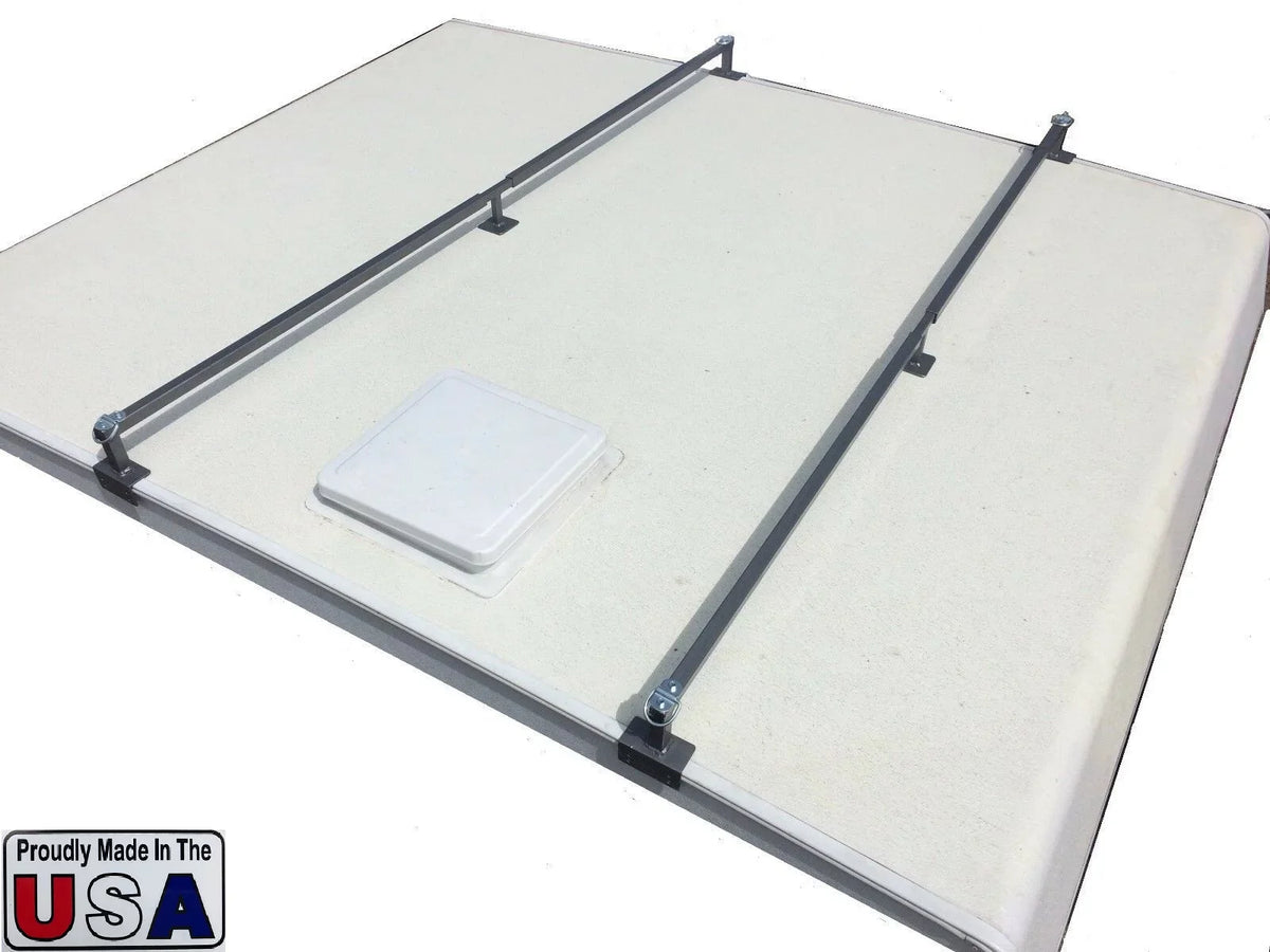 Racks Lite RV Tent 83"- Truck 110" Roof Camper, EZ Trailer, Adjustable Universal