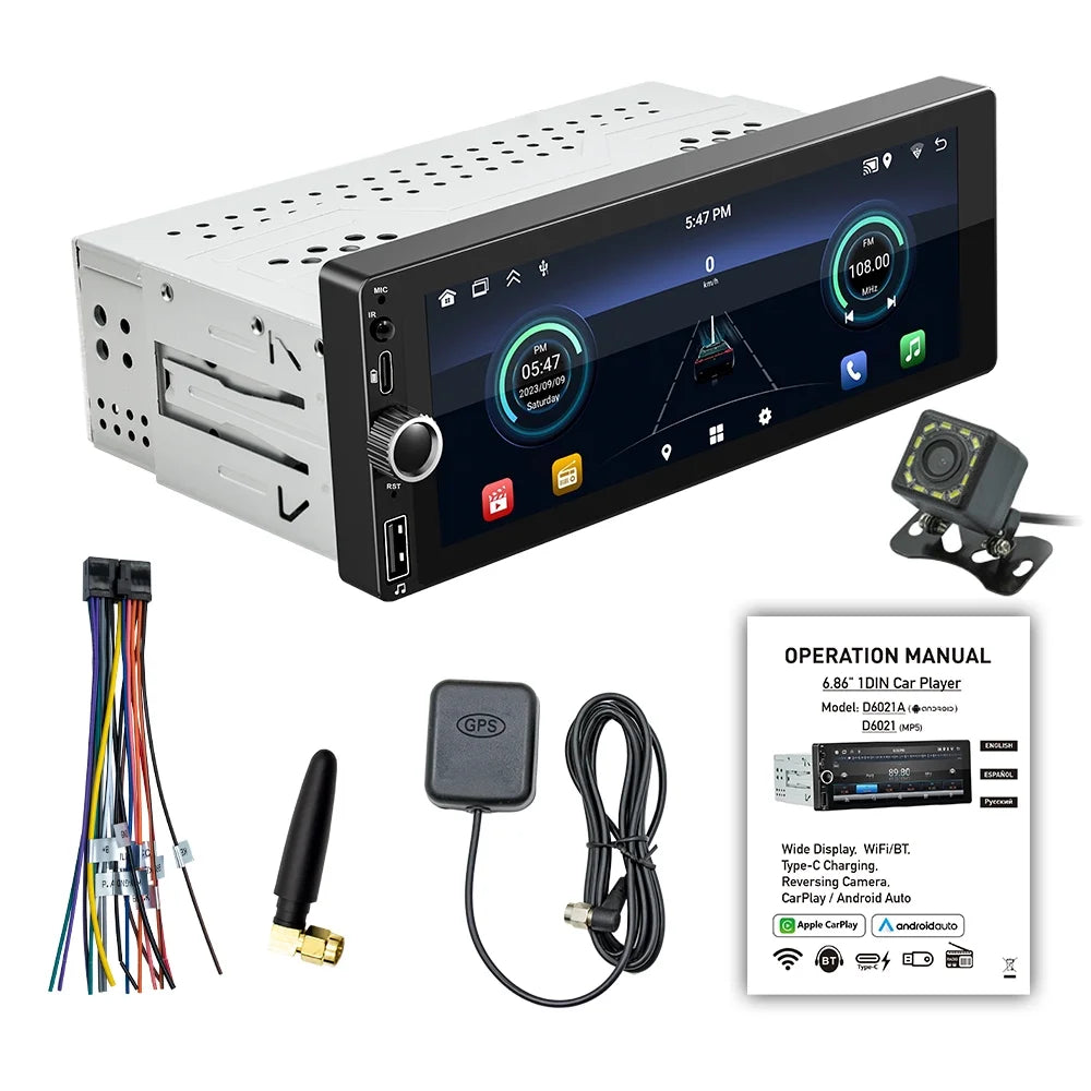 navigator,13 Car Auto 6.86 Android Inch Auto Inch 13 Car Stereo Camera GPS Wifi/bt 13 Wifi/bt Android Mirror Car Wifi/bt Android Link Radio Car GoolRC Support Stereo Rear Mirror Buzhi Auto Radio 6.86