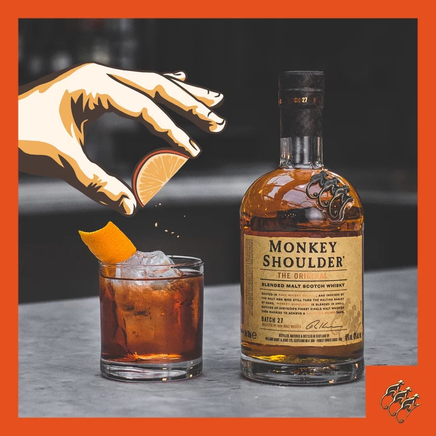 Bottle, Monkey 86 Shoulder Proof Scotch Glass Whisky, 43% ABV 750ml