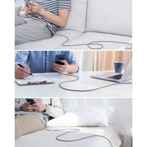 6ft 36W - Sony Fast Belt Clip Long PD Charger Xperia 5G 5G Samsung Holster Sonim A51 A33 5G 5 Home A12 Galaxy A11 Swivel A50 A30s 5G - w Cable for A20 II Type-C A52 XP8 Case