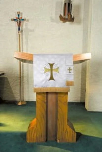 Pulpit Supply Cross Church Scarf Christian VC751 - Brands White Maltese