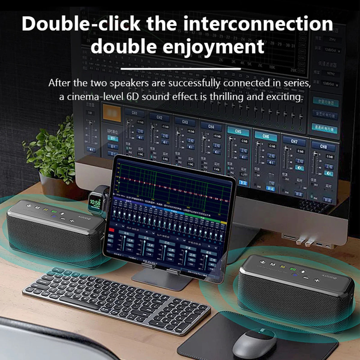 BT5.0 Long IPX5 Portable TF Anself Features, with Waterproof USB Sound, Support, Drive - XDOBO Technology Card Wireless Subwoofer Playtime X8 MAX Portable Speaker AUX Flash Speaker and HiFi