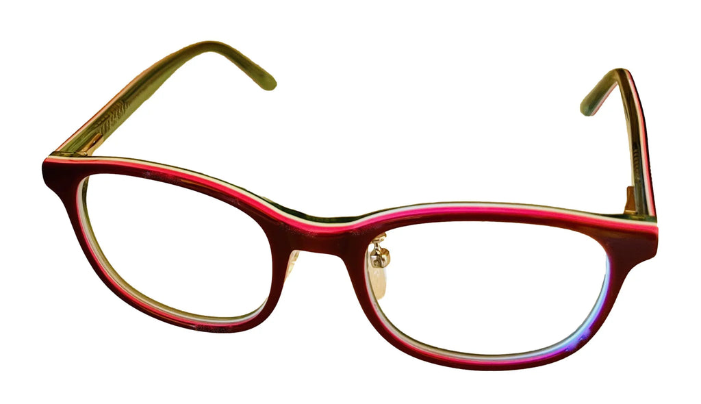 Girls Rectangle Red 45mm Frame Kitty Soft Hello Eyewear 285 Plastic