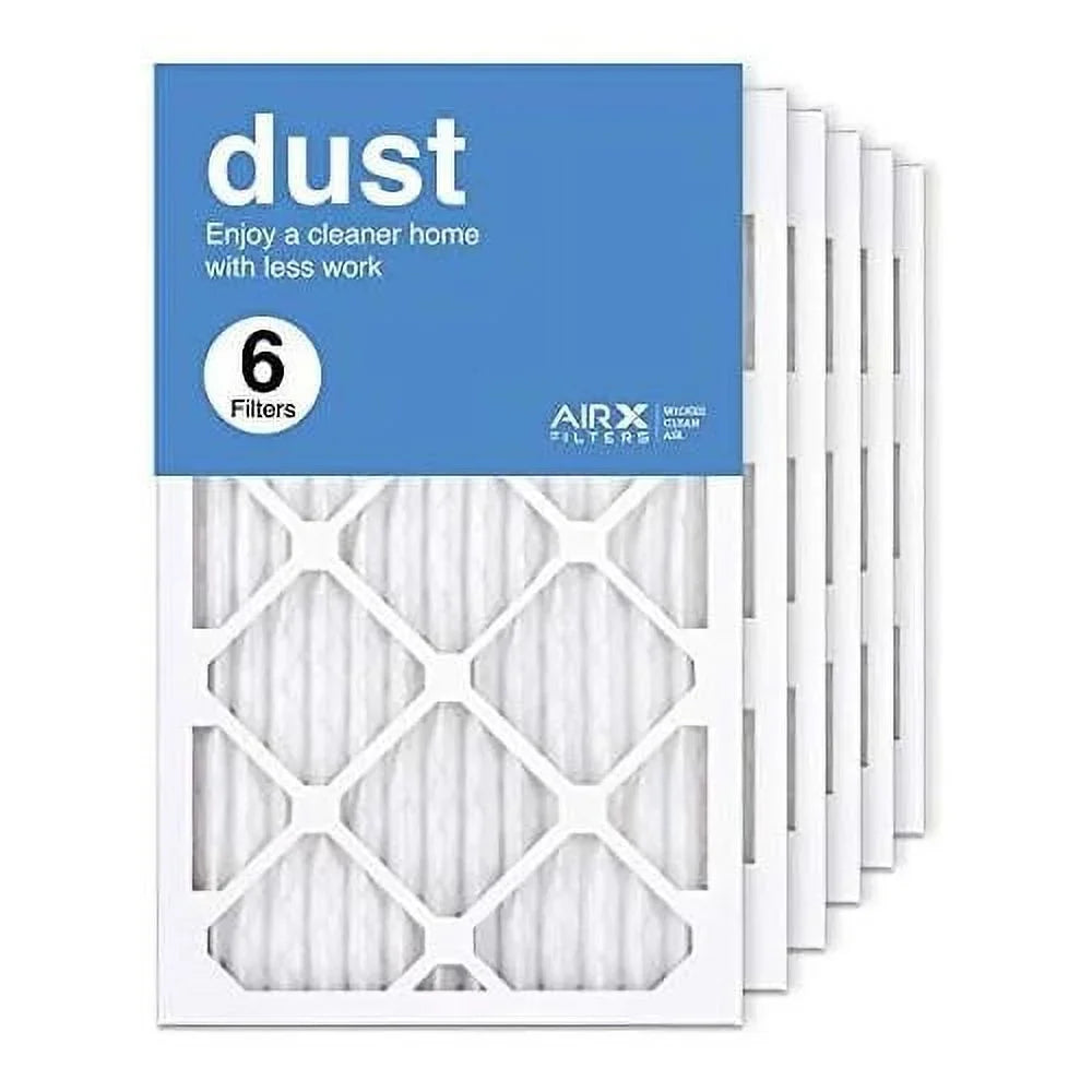 Filter Air The Furnace 6-Pack, Dust MERV Filter, AC Air In 8 Made Pleated HVAC