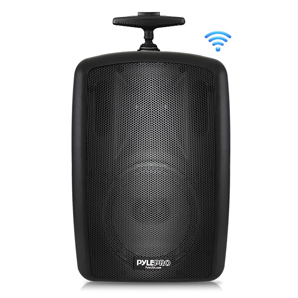 Rechargeable Bluetooth Powered Battery 360W System Pyle Wireless - Compatible PA Speaker Portable