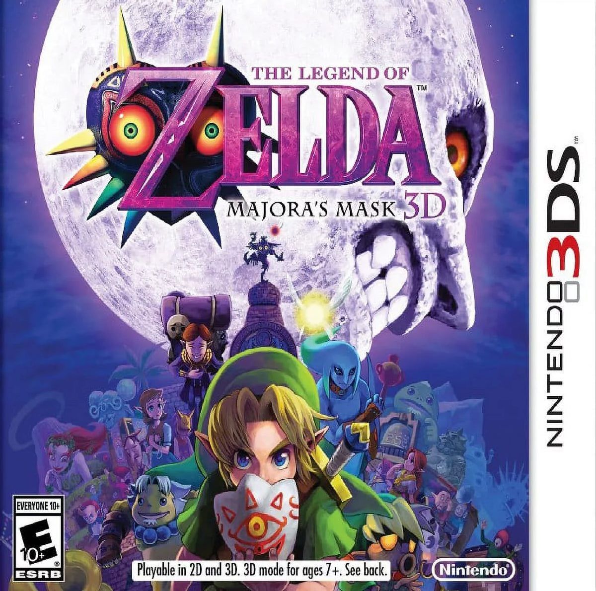 3D Majora's Game (Refurbished) Legend 3DS, of 2019) Restored Mask Zelda: (Nintendo RPG The
