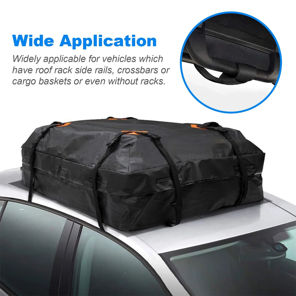 Roof Travel Bag Carrier Car Storage Camping Universal Cube for Waterproof Cargo Luggage Bag Htovila Cargo Bag 600D