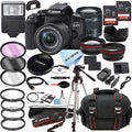 Zoom STM Canon w/EF-S Filters 36pc Lens Case + Bundle 18-55mm EOS Tripod F/4-5.6 T8i Rebel Memory DSLR 128GB + + 850D Camera +
