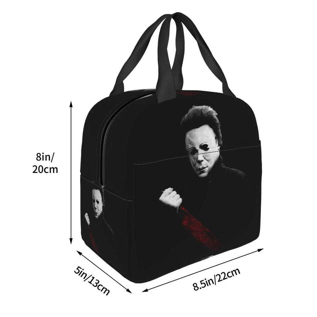 Picnic Bag Kids Box Michael Insulated Office Cooler Blood Portable Lunch Adult Myers Thermal Lunch For And Reusable School For Bag Bento