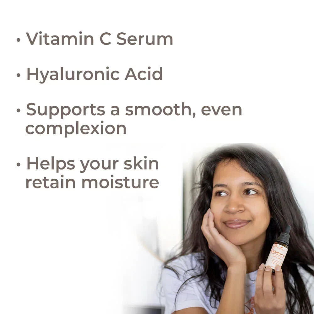 4 Acid Lines & with and Facial Therapy Wrinkles with of Hyaluronic the Ferulic oz Plant C Hyaluronic & Acid, Reduces Vitamin Fine Appearance Serum Vitamin Acid, E,