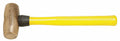 Hammer,4 American AM4BZFG Sledge Hammer lb.,14 In,Fiberglass