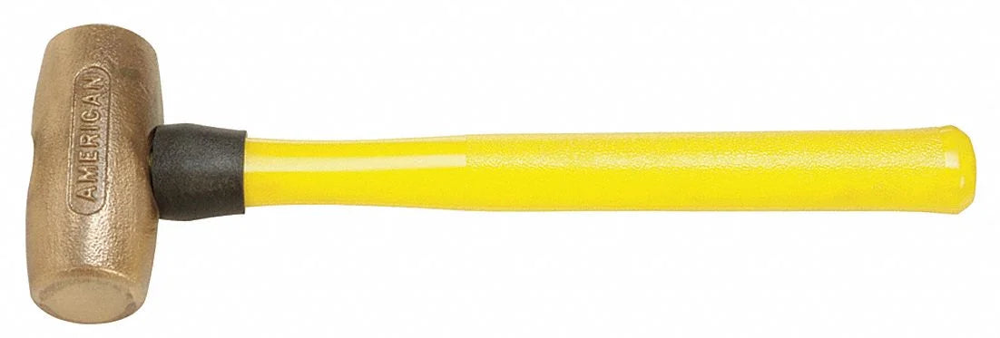 Hammer,4 American AM4BZFG Sledge Hammer lb.,14 In,Fiberglass