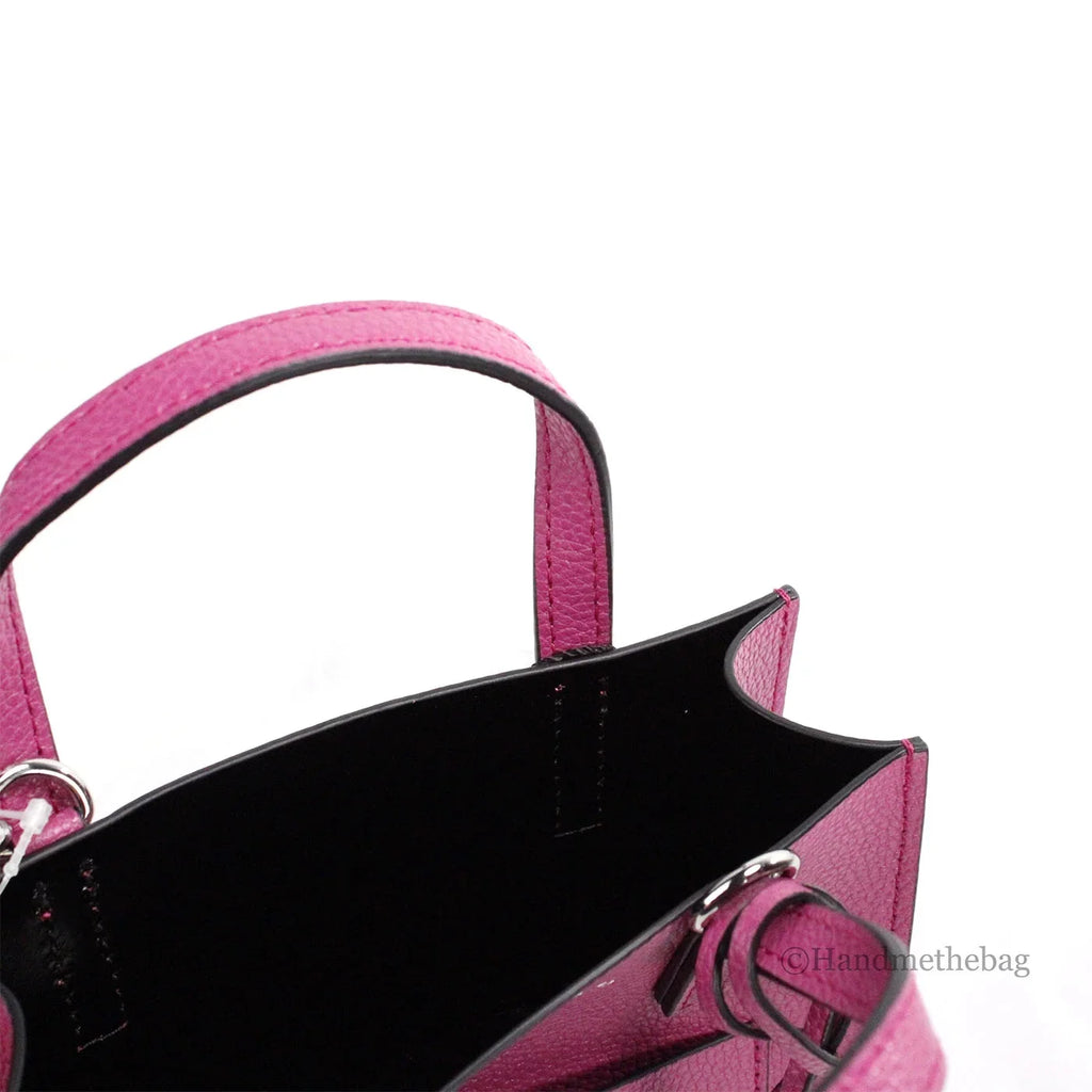 Pebbled Grind Bag Marc Tote Mini Flower Jacobs Crossbody Cactus Leather
