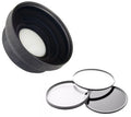 Macro + w/ Super DSC-RX100 Definition Angle (Includes 0.5X Piece Lens Lens/Filter Sony Lens Set Cyber-shot Adapters) High III Filter 3 Wide