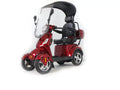 4 Camera Luxuryton Wheels With X-1000 Mobility Scooter And Roof Reverse Optional Electric