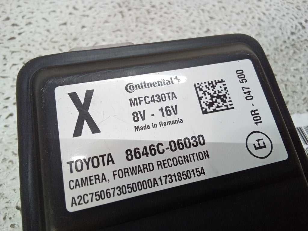 OEM Warning Toyota 2018 Pre-Owned Camera 8646C-06030 Departure Camry Front Lane (Good)
