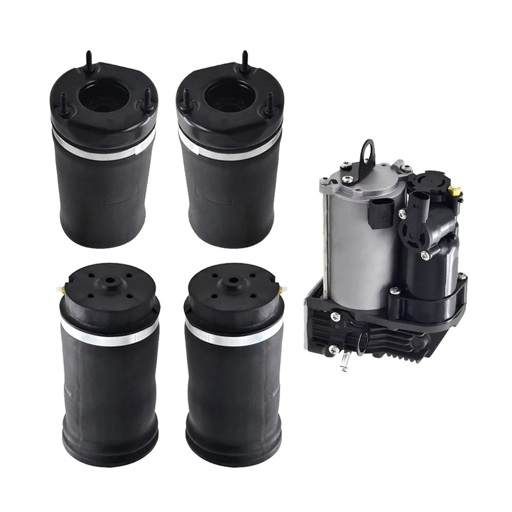 Set Front-Rear Spring-Air Air Mercedes-Benz For Suspension 2008-2011 Compressor ML550 Suspension Full