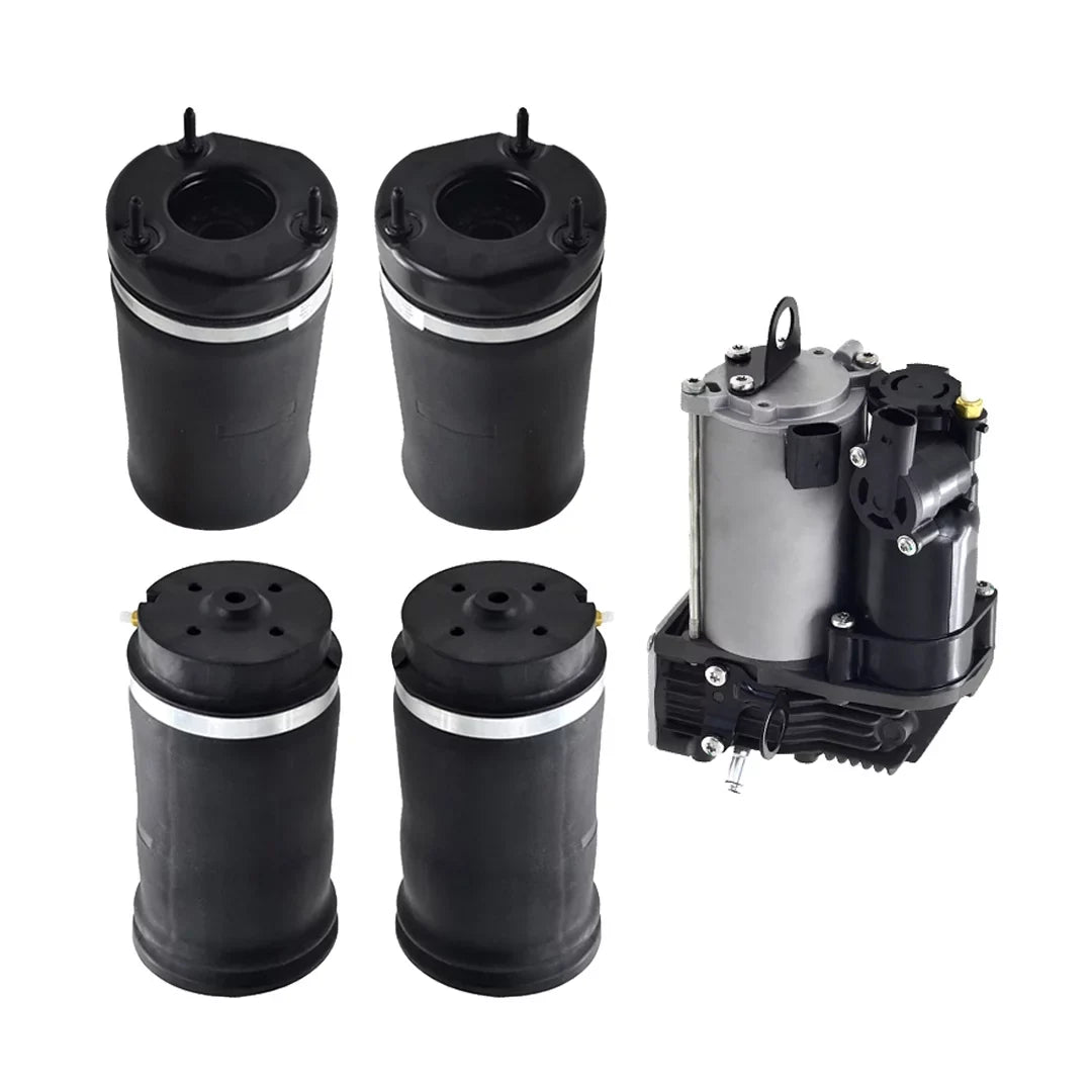 Set Front-Rear Spring-Air Air Mercedes-Benz For Suspension 2008-2011 Compressor ML550 Suspension Full