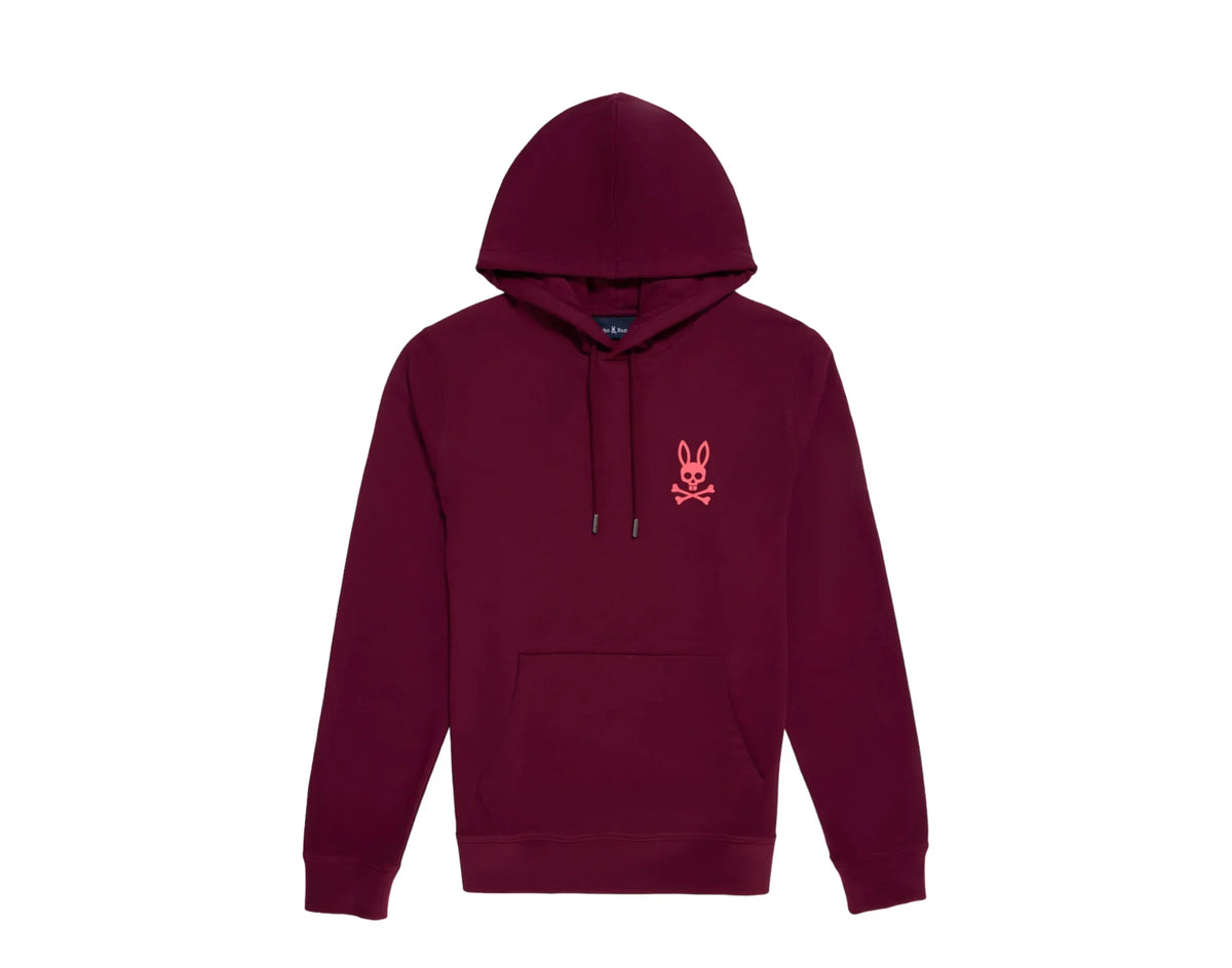 Psycho Men's Chicago HD Bunny HoodieCrimsonXXL BunnyPsycho Dotted