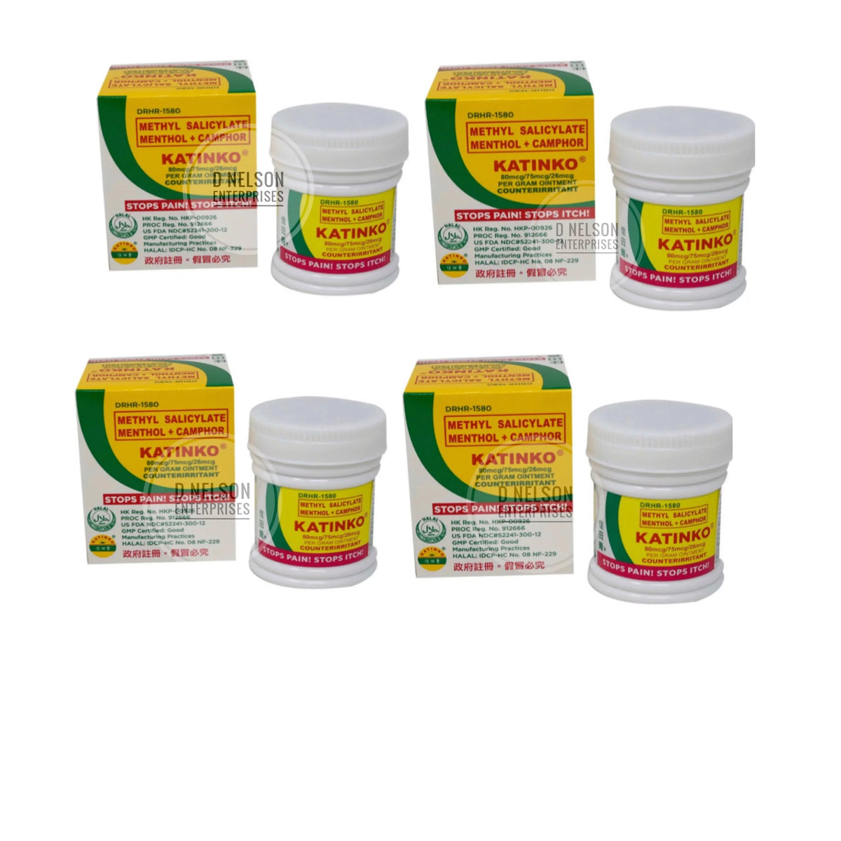 Ointment, 30g 4 Pain Jars Expert, Itch & Katinko