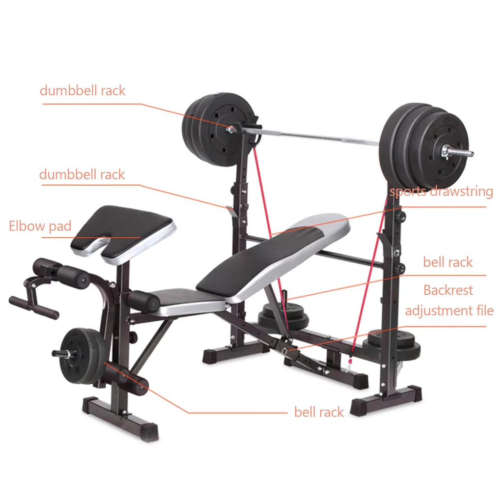 Olympic Press Workout Crunch Handle Champ Stock Body with US Curl, Weight Leg Workouts, Home and Developer Bench, Bench for Equipment At for Preacher Workouts Home