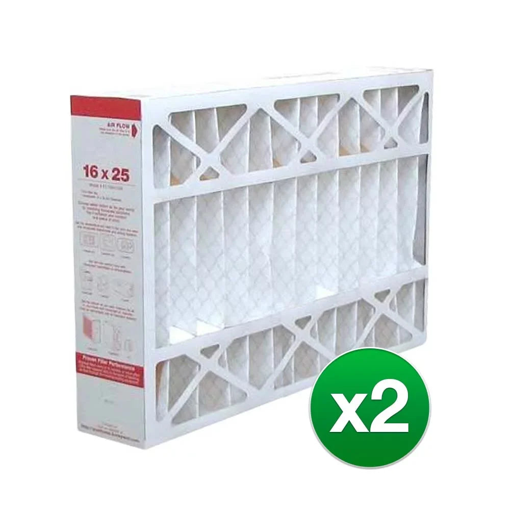 Furnace 11 FC200E1029 Filter (2 Honeywell Fits MERV Pack) Air 16x25x4