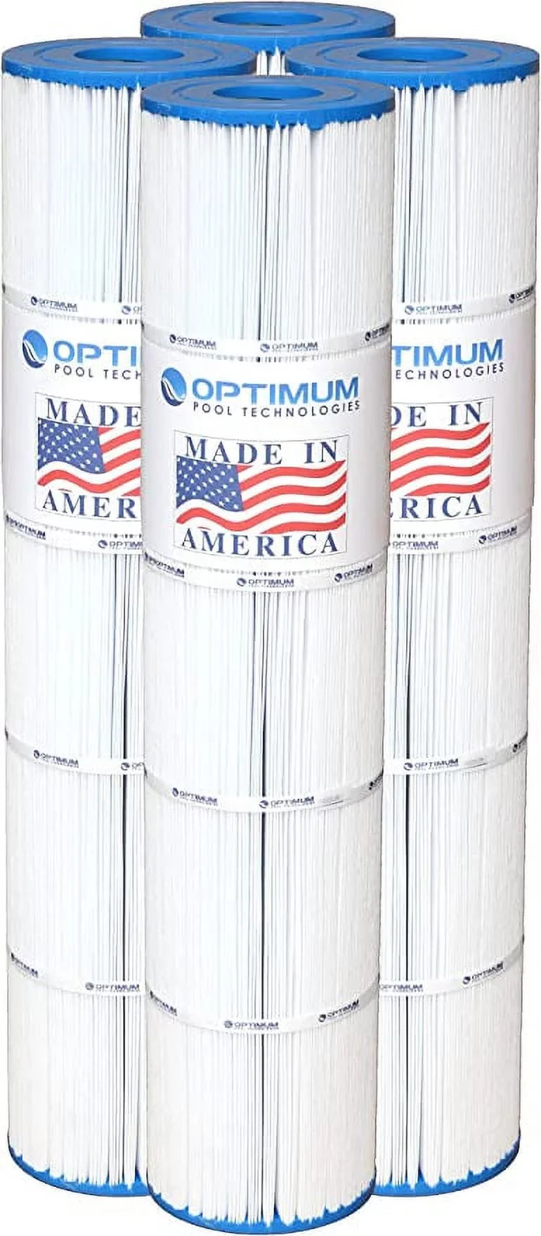 Pentair for Made - USA 4 125/130 520; Cartridge in SQ.FT. Clean Replacement Clear Pool Element Filter & Plus Pack