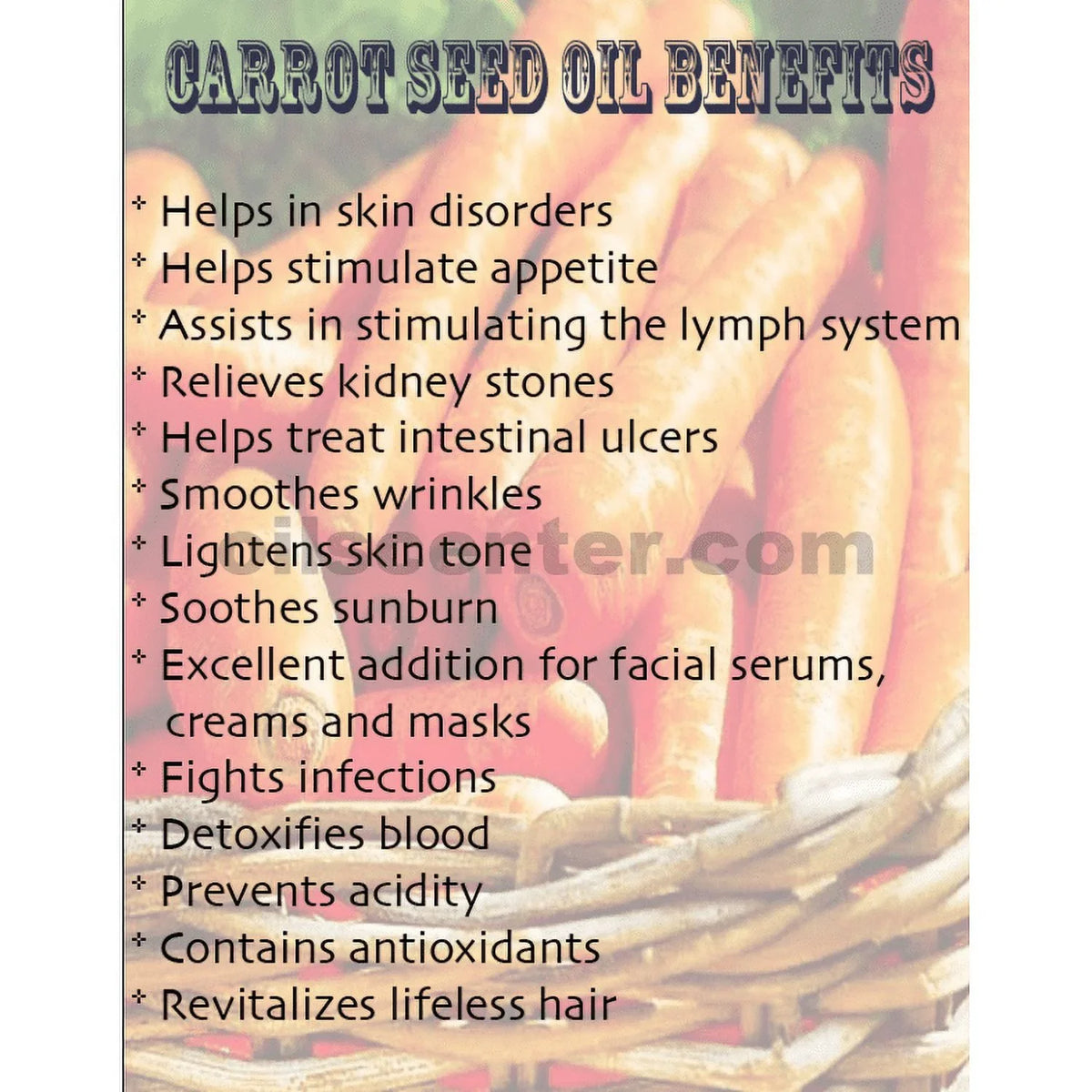Oil 36 Fresh Pressed Premium Carrot Seed oz 100% Carrier Organic Pure Cold