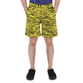 Size Yellow Moschino (Waist Printed 44 Shorts, Stretch Size Cotton Brand Men's 29")