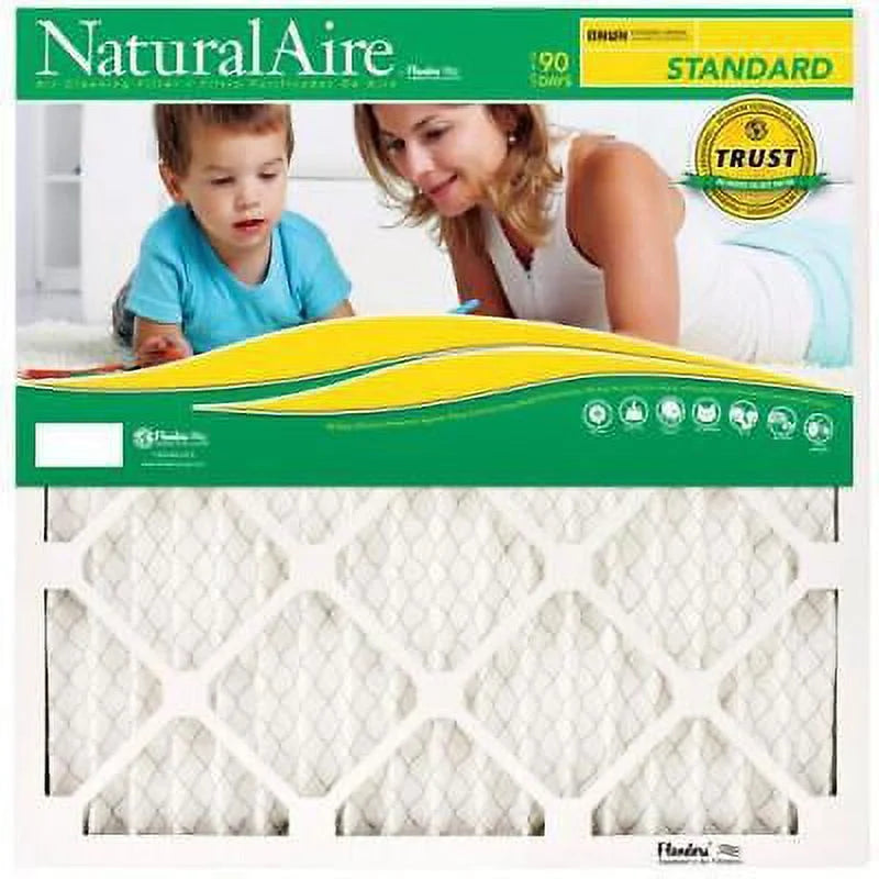 Filter 12) (Pack Pleated in. in. Flanders x W D AAF Pleated 1 of NaturalAire H in. x 30 10 MERV 8 Air