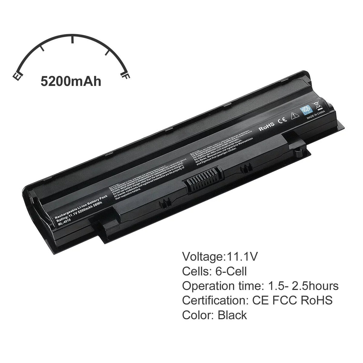 3420 N4010 3520 inspiron N5110 N7110 Dell For n4010 M5030 Battery J1KND N5050