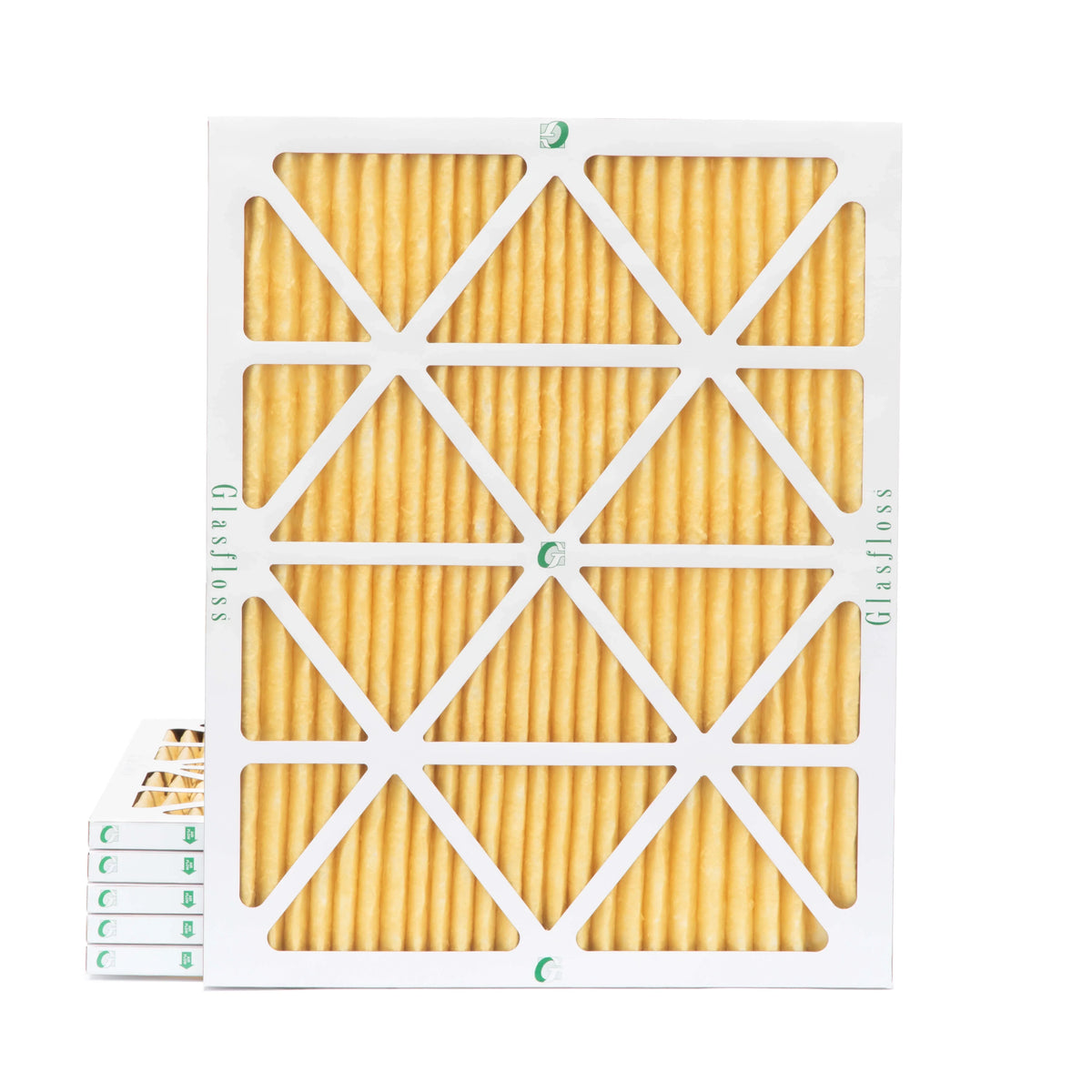20x24x1 Filters 7/8 23-3/8 6 Size: Air Actual by x 19-3/8 MERV x 11 Glasfloss. of Pack Pleated