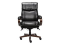 faux executive and Tall - armrests high-back - poly-fiber wood, memory - steel, La-Z-Boy Chair swivel - ergonomic - foam, Big leather, - tilt - black plywood, Trafford - -