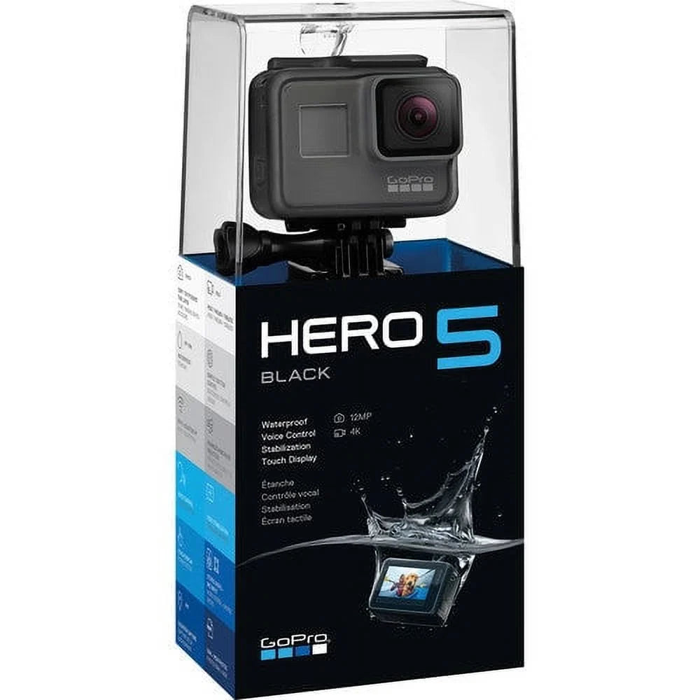 '+ Black Cleaning + Warranty Kit HERO5 GoPro