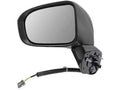 Heated with to Side and Paint Power Mirror, without - Camera Glass Civic Honda 2015 Side Left Compatible View Match, - 2014 Driver