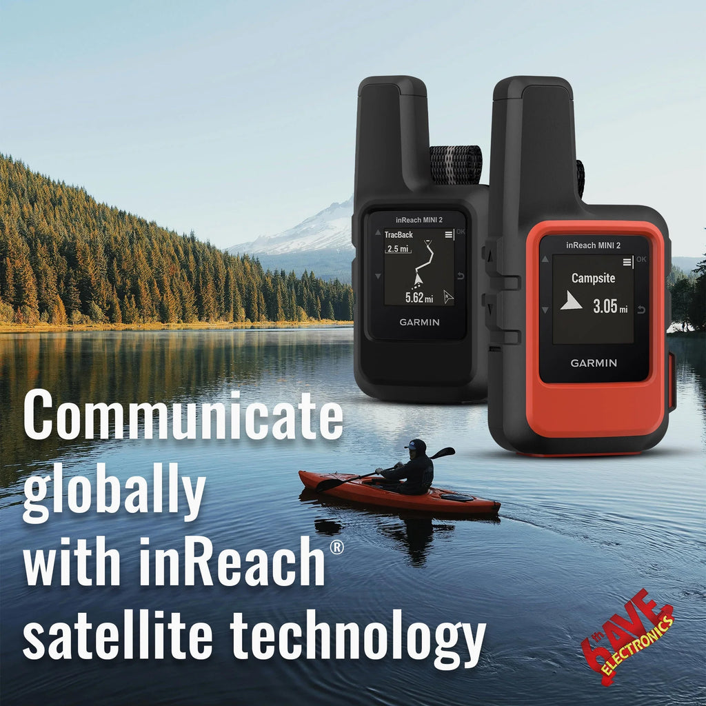 Mini (Black) inReach Charging Garmin Bank with Communicator Satellite 2