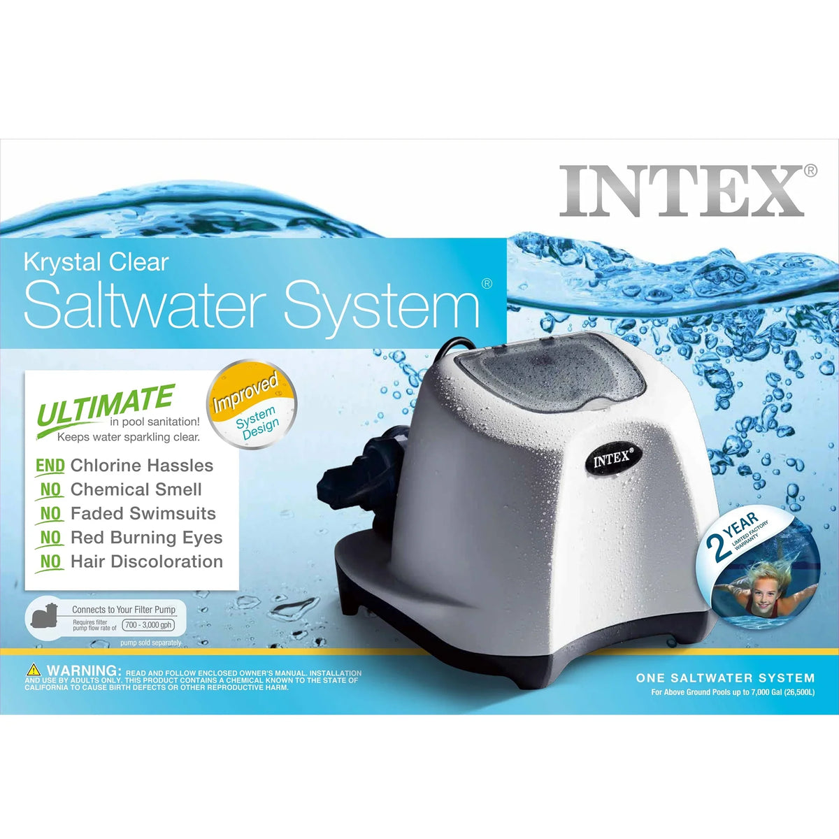 Surface Pool Intex Pool Wall System for Mount Skimmer Saltwater with Intex