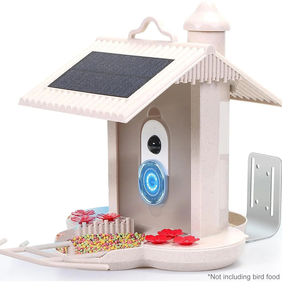 and Bird WIFI Bird Real-time Waterproof Smart Capture Auto Carevas Motion Bird Notification Detection Video Feeder TF 1080P Camera AI Species Identify IP65 Cards 128G
