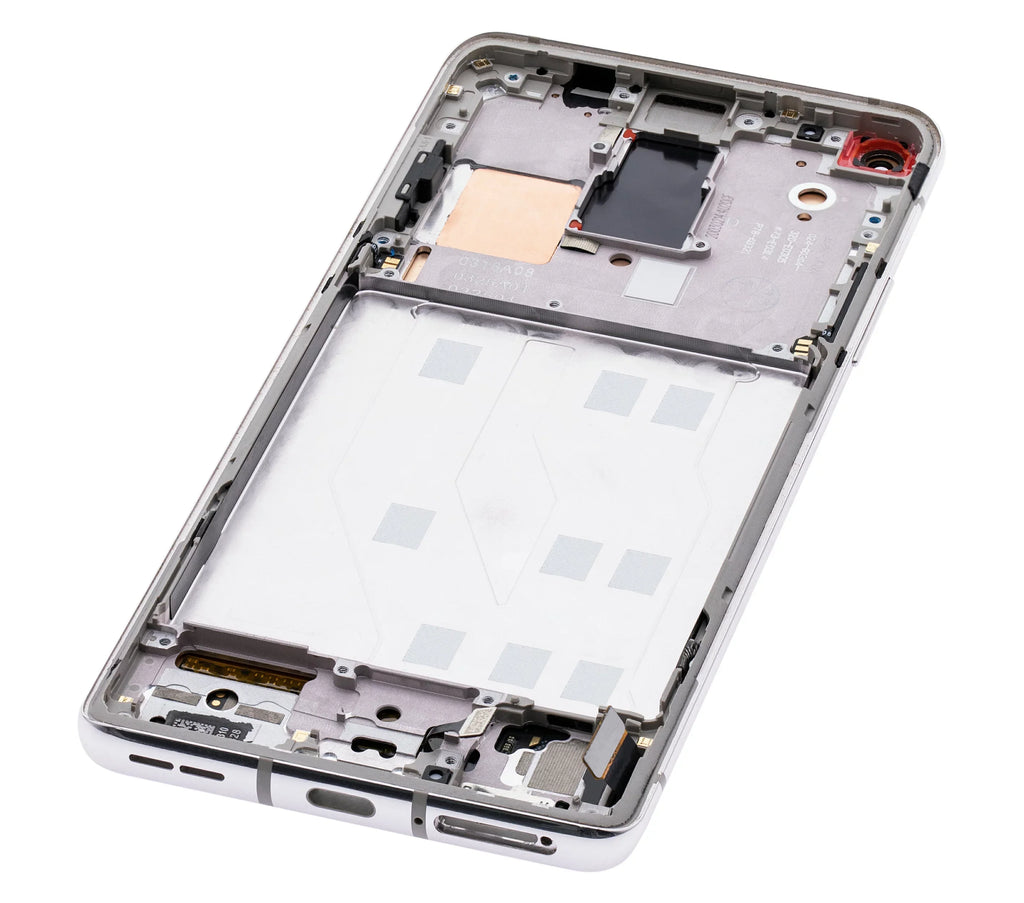 8 5G With Silver) For Frame) Frame UW OnePlus (Refurbished) Replacement Assembly (Non-Verizon / (Polar Compatible 5G OLED