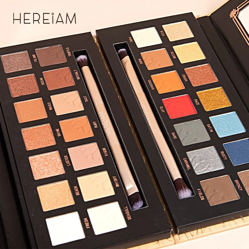 Shadow, 14 Lovers Pallet Waterproof Highly Makeup Palette for Brush, WIIKWEEK Makeup Gift Pigmented Eye Shadow Colorful Set Matte Eye Colors – Long Shimmer Lasting Eyeshadow Idea Powder Nude with