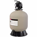 XtremepowerUS Gallons, Pressure 19", Sand degree 24,000 Water, 360 System of Gray valve Filter rotation