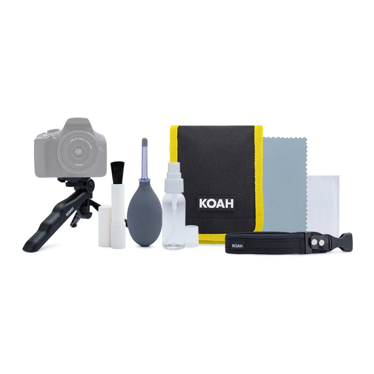 SD (Black) Card & Camera K-3 64GB with Kit, Mark Strap, Body Cleaning III Pentax
