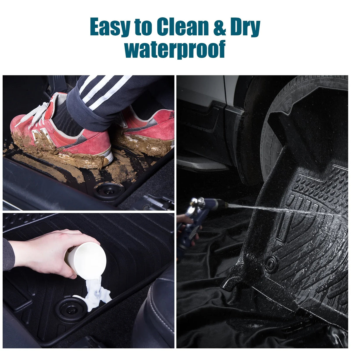Telluride Floor Center Dazzduo Telluride Bucket Telluride Car moobody Console Mats,Bucket Floor 2020-2023 Floor Kia