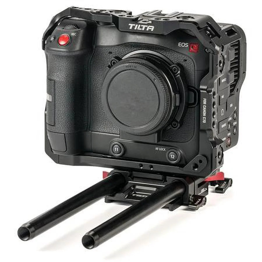 C70, for Tiltaing Canon Black Lightweight Camera Cage Kit