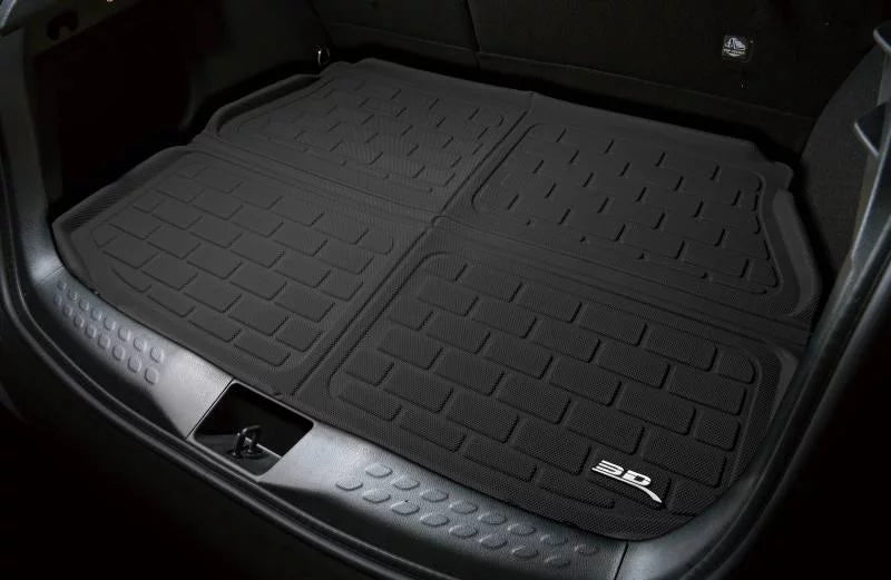 Fits 2013-2020 Carbon Liner Embossed Ford 3D Fiber M1FR0841309 Cargo Pattern Kagu Fusion MAXpider Black
