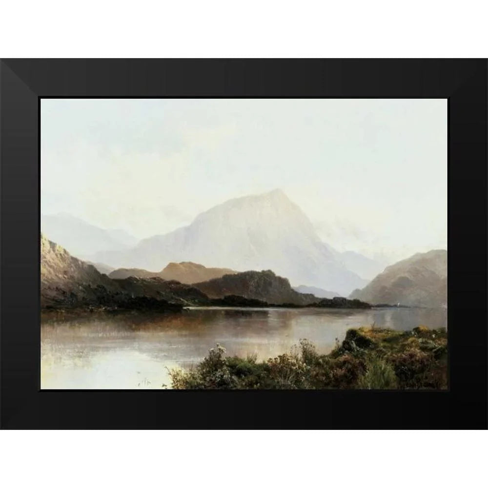 Art Alfred - De Black of Print Breanski, Modern Hills Titled Framed Lomond The Loch Museum 18x14