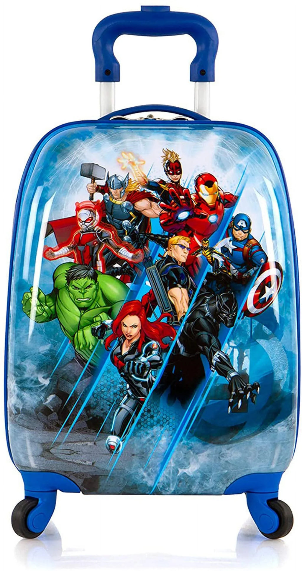 Kids - Spinner Inch[Blue] Avengers Luggage Hardside Rolling 18 for Marvel